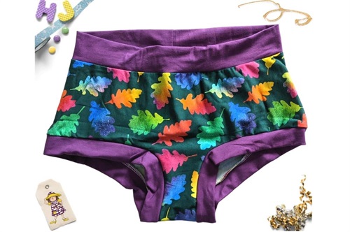 Buy L Boyshorts Rainbow Leaves now using this page